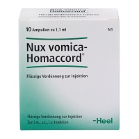 NUX VOMICA HOMACCORD Ampullen - 10St