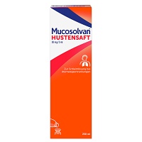 MUCOSOLVAN Saft 30 mg/5 ml - 250ml - Hustenlöser