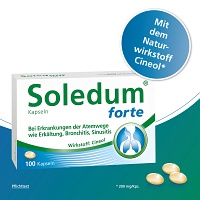 SOLEDUM Kapseln forte 200 mg - 100St - Pflanzliche Hustenmittel