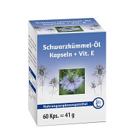 SCHWARZKÜMMELÖL Kapseln+Vitamin E - 60St