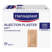 HANSAPLAST Soft Injektionspflaster Strips 19x40 mm - 100St