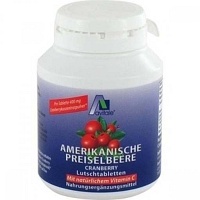 PREISELBEERE amerikanisch Lutschtabletten - 60St