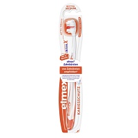 ELMEX interX Kurzkopf Zahnbürste mittel-weich - 1St