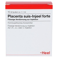PLACENTA SUIS Injeel forte Ampullen - 10St