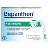 BEPANTHEN Augentropfen - 20X0.5ml - Gegen gereizte Augen