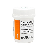 BIOCHEMIE Adler 1 Calcium fluoratum D 12 Tabletten - 200St