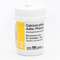 BIOCHEMIE Adler 2 Calcium phosphoricum D 6 Tabl. - 200St