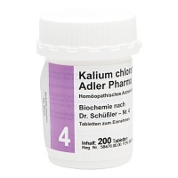 BIOCHEMIE Adler 4 Kalium chloratum D 6 Tabletten - 200St