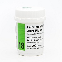 BIOCHEMIE Adler 18 Calcium sulfuratum D 12 Tabl. - 200St