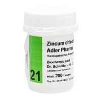 BIOCHEMIE Adler 21 Zincum chloratum D 12 Tabletten - 200St