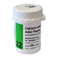 BIOCHEMIE Adler 22 Calcium carbonicum D 12 Tabl. - 200St