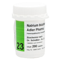 BIOCHEMIE Adler 23 Natrium bicarbonicum D 12 Tabl. - 200St