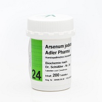BIOCHEMIE Adler 24 Arsenum jodatum D 12 Tabletten - 200St
