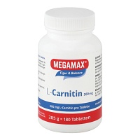 MEGAMAX L-Carnitin 500 mg Tabletten - 180St