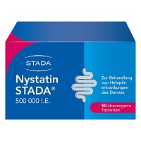 NYSTATIN STADA 500.000 I.E. überzogene Tab. - 50St - Mund- & Darmpilz