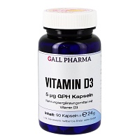VITAMIN D3 5 µg GPH Kapseln - 90St