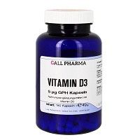 VITAMIN D3 5 µg GPH Kapseln - 180St