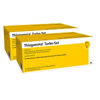 THIOGAMMA Turbo Set Injektionsflaschen - 2X5X50ml - Diabetikernahrungsergänzung