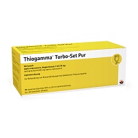 THIOGAMMA Turbo Set Pur Injektionsflaschen - 10X50ml - Diabetikernahrungsergänzung