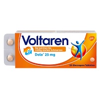 VOLTAREN Dolo 25 mg überzogene Tabletten - 10St - Rheumaschmerzen