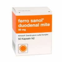 FERRO SANOL duodenal mite 50 mg magensaftr.Hartk. - 50St - Eisen