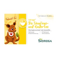 SIDROGA Bio Säuglings- und Kindertee Filterbeutel - 20X1.3g - Kindertees