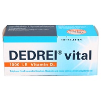 DEDREI vital Tabletten - 100St - Calcium & Vitamin D3
