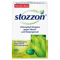 STOZZON Chlorophyll überzogene Tabletten - 200St - Frischer Atem