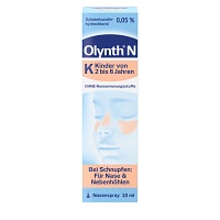 OLYNTH 0,05% N Schnupfen Dosierspray ohne Konserv. - 10ml - Nase frei