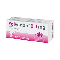FOLVERLAN 0,4 mg Tabletten - 50St - Folsäure