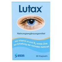 LUTAX 10 mg Lutein Kapseln - 90St - Für die Augen