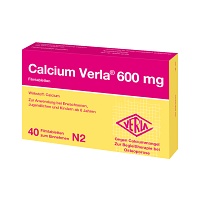 CALCIUM VERLA 600 mg Filmtabletten - 40St - Calcium