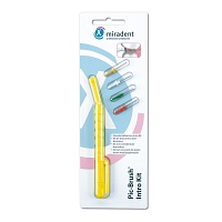 MIRADENT Interd.Pic-Brush Intro Kit 1H+4B.gelb - 1St
