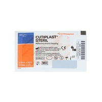 CUTIPLAST steril Wundverband 5x7,2 cm - 1St