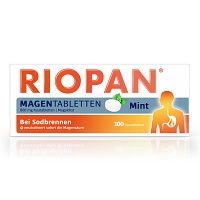 RIOPAN Magen Tabletten Mint 800 mg Kautabletten - 100St - Saurer Magen