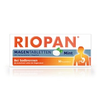 RIOPAN Magen Tabletten Mint 800 mg Kautabletten - 50St - Saurer Magen