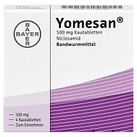 YOMESAN 500 mg Kautabletten - 4St - Tierarzneimittel