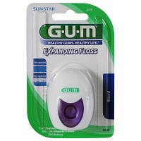 GUM EXPANDING FLOSS Flausch-Zahnseide - 30m - Zahnseide & -hölzer