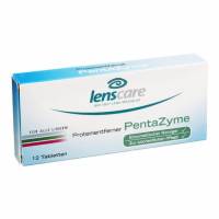 LENSCARE PentaZyme Proteinentferner Tabletten - 12St - Kontaktlinsen & Pflege
