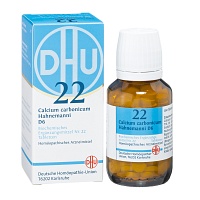 BIOCHEMIE DHU 22 Calcium carbonicum D 6 Tabletten - 80St - Dhu Nr. 19 - 24