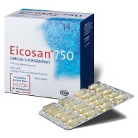 EICOSAN 750 Omega-3 Konzentrat Weichkapseln - 240St - Omega-3-Fettsäuren