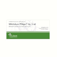 MILCHSÄURE Pflüger Injektionslösung 5 ml - 50St