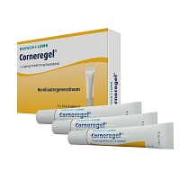 CORNEREGEL Augengel - 3X10g - Gegen gereizte Augen