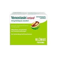VENOSTASIN retard 50 mg Hartkapsel retardiert - 20St - Venenstärkung