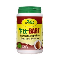 FIT-BARF Eierschalenpulver f.Hunde/Katzen - 1000g - CD Vet