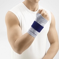 MANUTRAIN Handgelenkbandage rechts Gr.1 titan - 1St