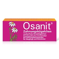 OSANIT Globuli zuckerfrei - 7.5g - Zahnungshilfen