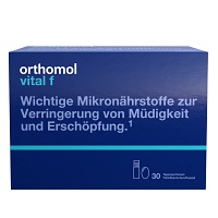 ORTHOMOL Vital F Trinkfläschchen/Kaps.Kombipack. - 30St - Orthomol
