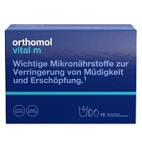 ORTHOMOL Vital M Granulat/Kap./Tabl.Kombip.15 Tage - 1St - Orthomol