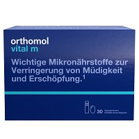 ORTHOMOL Vital M Trinkfläschchen/Kaps.Kombipack. - 30St - Orthomol